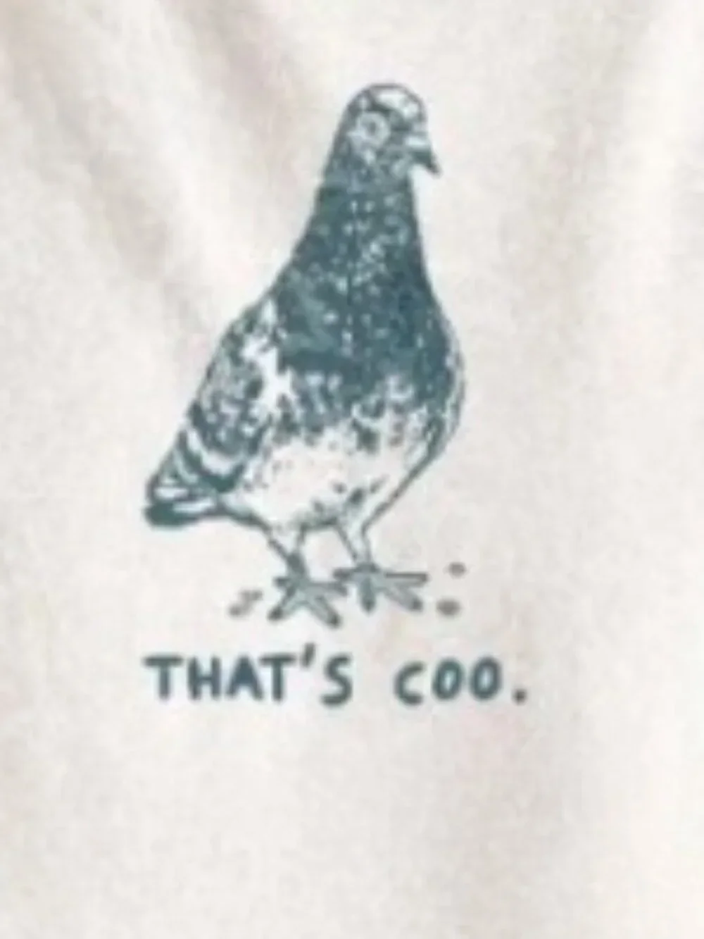 Pigeon Graphic Tee For Men Women That’s Coo Funny Shirt - Picture 2 of 4